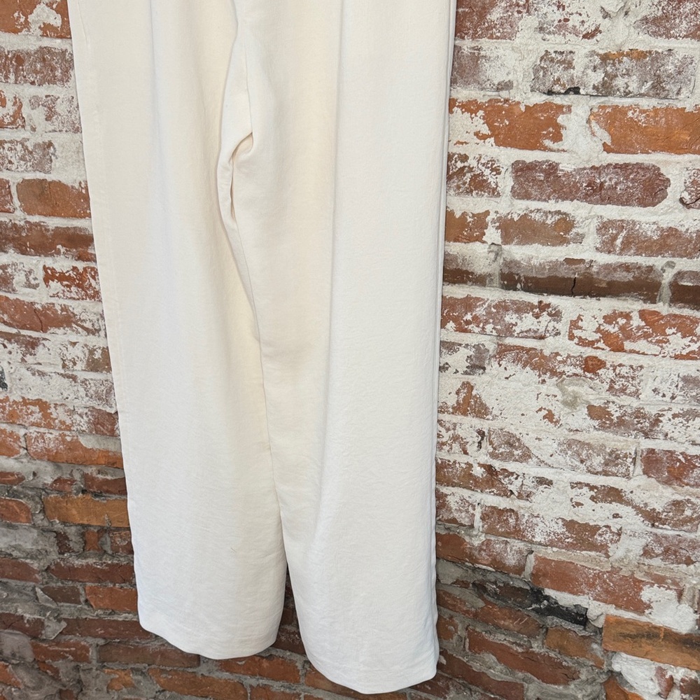 Wilfred Wide Leg Drawstring Pants in White - Picture 9 of 11